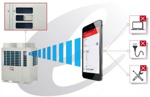 A contactless communication unit offers ease of service and maintenance.