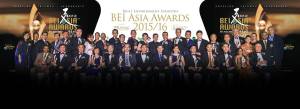 Winners of the BEI Asia Awards 2015/16. Image courtesy of www.facebook.com/BEIasiaAwards