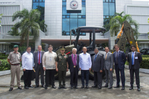 Leading construction equipment manufacturer JCB has won a tender to help with future disaster relief efforts in the Philippines. 