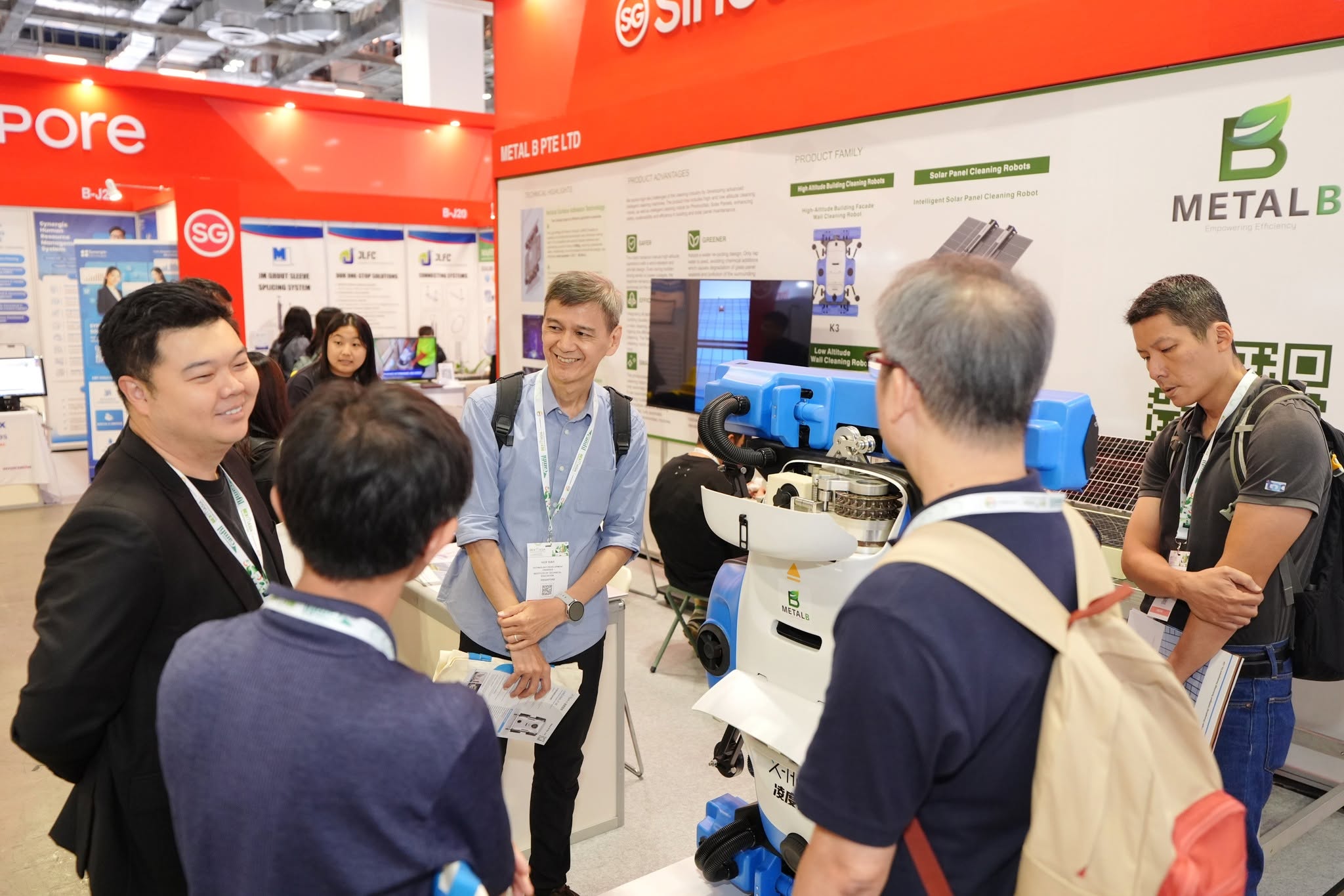 Exhibitors and visitors at Bex Asia